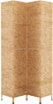 vidaXL - Kamerscherm - met - 4 - panelen - 163x180 - cm - waterhyacint