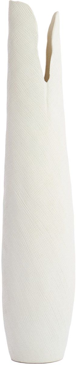Light & Living MESA - Keramieken vaas - 19,5x19x92 cm - Crème