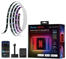 Govee Envisual Smart TV Backlight 3S - LED Strip - 2.4 GHz Wi-Fi Bluetooth - Geschikt voor 55-65 inch TV's