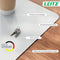 Leitz Grote Leren Bureau Onderlegger - 70x36 cm - Gerecycled Leer - Anti-slip - Grijs