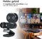 iMoshion 2K Quad-HD Webcam voor PC - Webcam met Microfoon en Privacy Cover - 360 graden draaibaar - Plug & Play - Zwart
