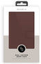 Selencia Samsung Galaxy A15 - Echt Lederen Bookcase - Donkerbruin