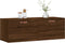 vidaXL - Wandkast - 100x36,5x35 - cm - bewerkt - hout - bruin - eikenkleur