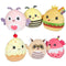 Soft Friends - Pluche Dieren 20cm - Set van 12 (12 stuks)
