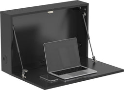Wandbureau - zwevend hangend bureau wandmontage - inklapbaar - ruimtebesparend
