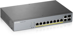 ZyXEL GS1350-12HP - Managed Switch - 10x 1Gbps Ethernet - 8x PoE+ (130W) - NebulaFlex Pro (1 jaar)