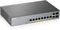 ZyXEL GS1350-12HP - Managed Switch - 10x 1Gbps Ethernet - 8x PoE+ (130W) - NebulaFlex Pro (1 jaar)