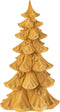 J-Line decoratie Kerstboom - polyresin - oker - large