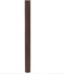 vidaXL - Vloerkleed - rechthoekig - 80x300 - cm - bamboe - donkerbruin