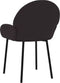 vidaXL - Eetkamerstoelen - 2 - st - kunstleer - zwart