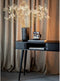 Zuiver Barbier Consoletafel/ Wandtafel Hout Zwart