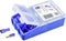 TRU COMPONENTS Assortiment kabelschoenen 4,8x0,8 mm 1.5 mm² 2.5 mm² Blauw 140 stuk(s)
