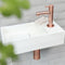 DIFFERNZ SOLID - Fontein 360x185x90mm - Handgemaakt - Wit