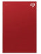 Seagate One Touch - Externe HDD 2TB - USB 3.2 Gen 1 - Rood