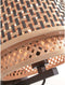 GOOD&MOJO Wandlamp Bhutan - Bamboe/Zwart - Ø25cm - Binnen