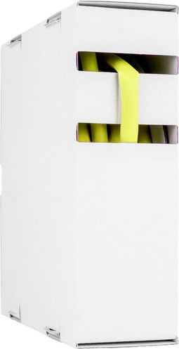 Hongshang 211195948 Krimpkous zonder lijm Geel 12.70 mm 6.40 mm Krimpverhouding:2:1 8 m