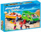 PLAYMOBIL Gezinswagen met boot - 4144