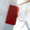 Selencia Galaxy A41 - Echt Lederen Bookcase - 3 Pashouders - Rood