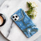 Selencia Hoesje Geschikt voor Samsung Galaxy A72 Hoesje - Selencia Maya Fashion Backcover - blauw