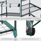 tectake® - Broeikas Hobbykas - 3 planken - 69x49x133 cm