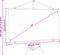 vidaXL - Projectiescherm - met - statief - 16:9 - 84''