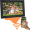 Digitale fotolijst met WiFi en Frameo App - 10 inch – HD+ -IPS Display – Zwart - Micro SD – Touchscreen