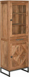 Tower living Mascio Vitrine 2 drs. 1 drw.