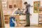 Scheppach HM254SPX - Afkort-trekverstekzaag - 2200W 255mm met laser en LED (2 stuks)