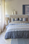 Beddinghouse Jorren - Dekbedovertrek Lits-Jumeaux - 240x200/220 cm - Blauw Grijs