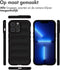 imoshion Hoesje - Geschikt voor iPhone 13 Pro Max - EasyGrip Backcover - Zwart