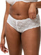 Triumph Amourette 300 Maxi X - Maxislip - Hoge band van elastische kant - Wit