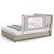 Coastway bedhekje - Verstelbaar voor tweepersoonsbed - 4 posities - Grijs - 150x47x80-95cm