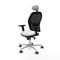 Piqueras y Crespo 2D086G1 - Bureaustoel - Verstelbare hoogte met hoofdsteun - Wit