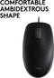 Logitech B110 - Bedrade Muis - Stille bediening - Zwart