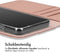 Accezz iPhone 13 Mini - Wallet Softcase Bookcase - 3 pashouders - Rosé Goud