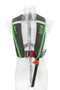Besto Comfort fit 180N MH - Automatisch reddingsvest - Harnas en beenband - Zwart/groen