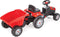 AMIGO Pilsan Active Traptractor Met Aanhanger - Rood/Zwart