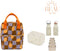 BEAU by Bo Sticky Lemon rugzak small + Konges Sløjd back to school set Lemon
