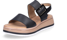 Gabor 62.744.57 - Sandalen - Chunky plateauzool - Zwart