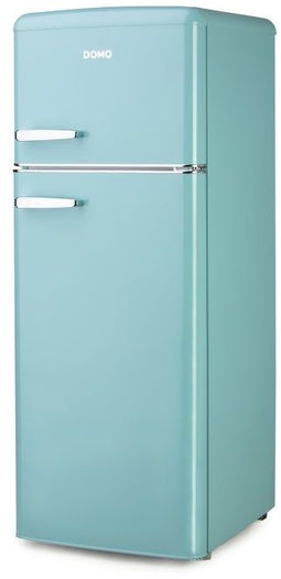 Domo DO91705R - Koel-vriescombinatie - 206 l - Retro - Blauw