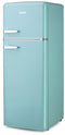 Domo DO91705R - Koel-vriescombinatie - 206 l - Retro - Blauw