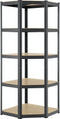 Juskys Corner Basic - Stellingkast - 5 planken - 180 x 70 cm - Grijs