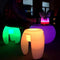 Krukje bijzet tafeltje LED verlichting 16 kleuren RGB oplaadbaar afstandsbediending