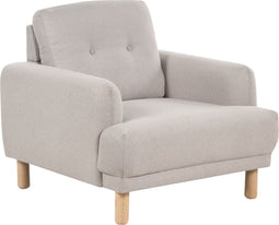 Fauteuil TUVE Stof Taupe