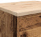 vidaXL - Garagekast - 60x51x85 - cm - massief - grenenhout - oud - hout