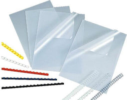 Voorbladen A4 300 Micron PVC Transparant Huismerk