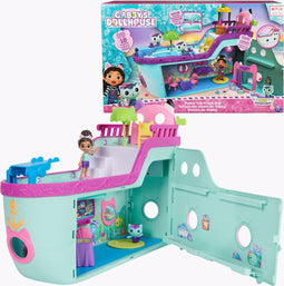 Gabby’s Poppenhuis – Meerminnenschip – Cruiseschip – Speelfigurenset