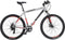 Rucanor Lux Hardtail Mountainbike - 27.5 Inch 51 cm - 21 Versnellingen - Mechanische Schijfrem - Zilver/Rood