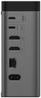 Belkin Connect - USB audio en video-hub - 1x Ethernet 1Gbps 2x HDMI 1x USB-C 1x USB 3.2 Gen2 - Grijs
