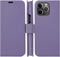 D. Bramante New York - Flip cover - Magneetsluiting en pasjesvakjes - Paars